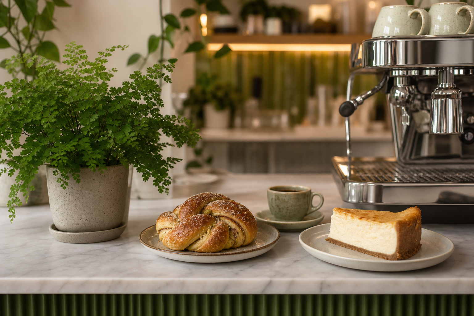 Fresh pastries